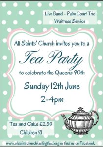 Queens 90th tea party